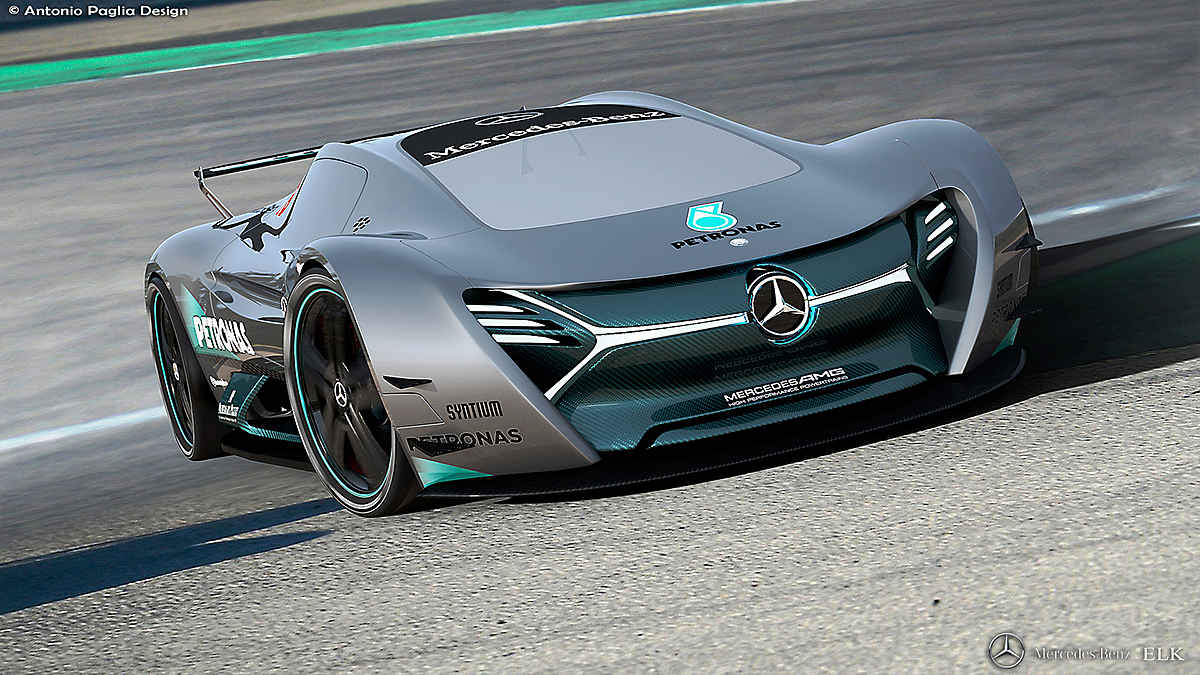 Elk，Benz，Elk electric vehicle，conceptual design，